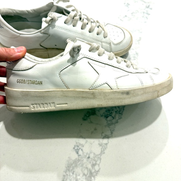 GOLDEN GOOSE SUPER STAR ALL WHITE - SIZE 39 EU  (8.5 women's) - Picture 10 of 10